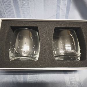 Swarovski Crystal Stemless Glasses